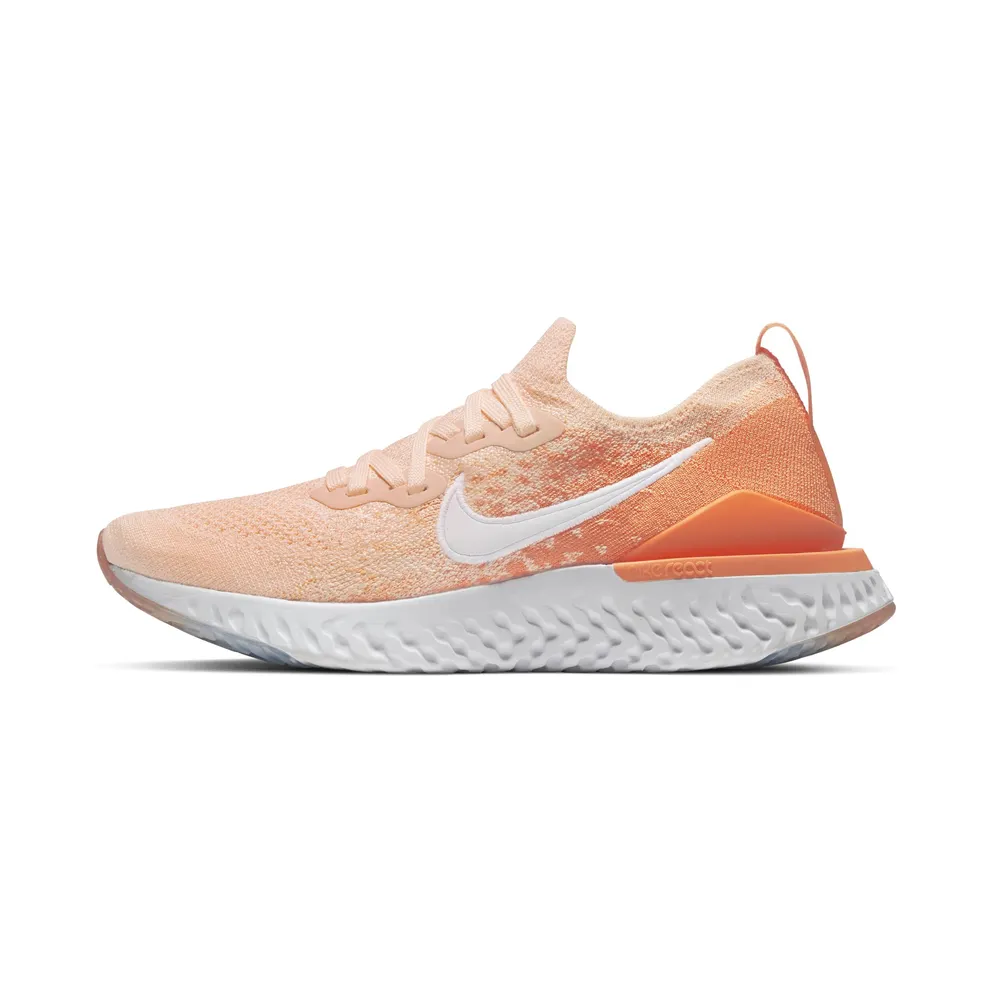Nike Epic React Flyknit 2 “Sunset Tint / Orange Pulse / White” (BQ8927-602)