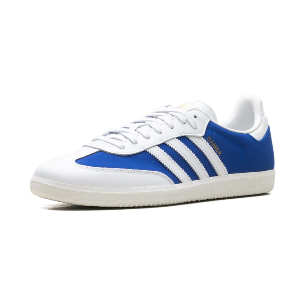 Adidas Samba OG “Crystal White Royal Blue” (JI3203)