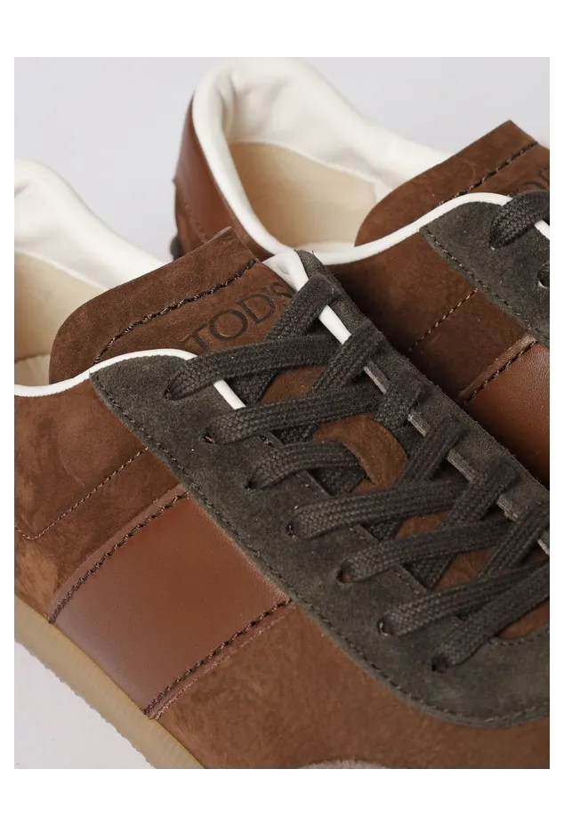 Tod’s Nubuck Sneakers Brown (XXM68C0JF50V0UUP22) (3)