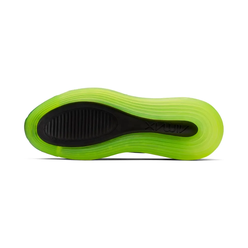 Nike Air Max 720 Retro Future (GS) Black/Bright Crimson-Volt (AQ3196-005)