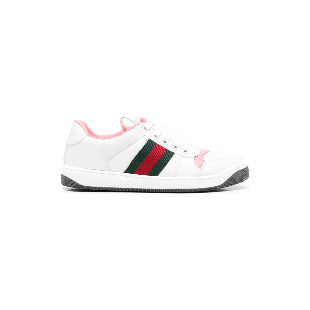 Gucci Web-stripe “White/Pink” (A000MW FAGAU 9063)
