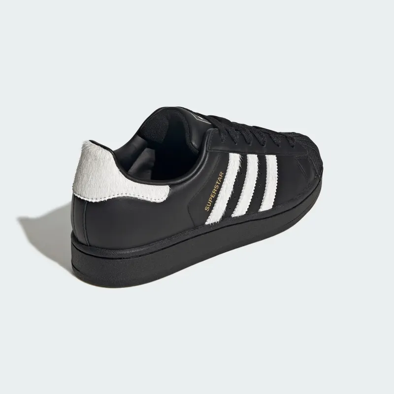 Adidas SUPERSTAR II Shoes Core Black / Off White / Gold Metallic (KI3574)
