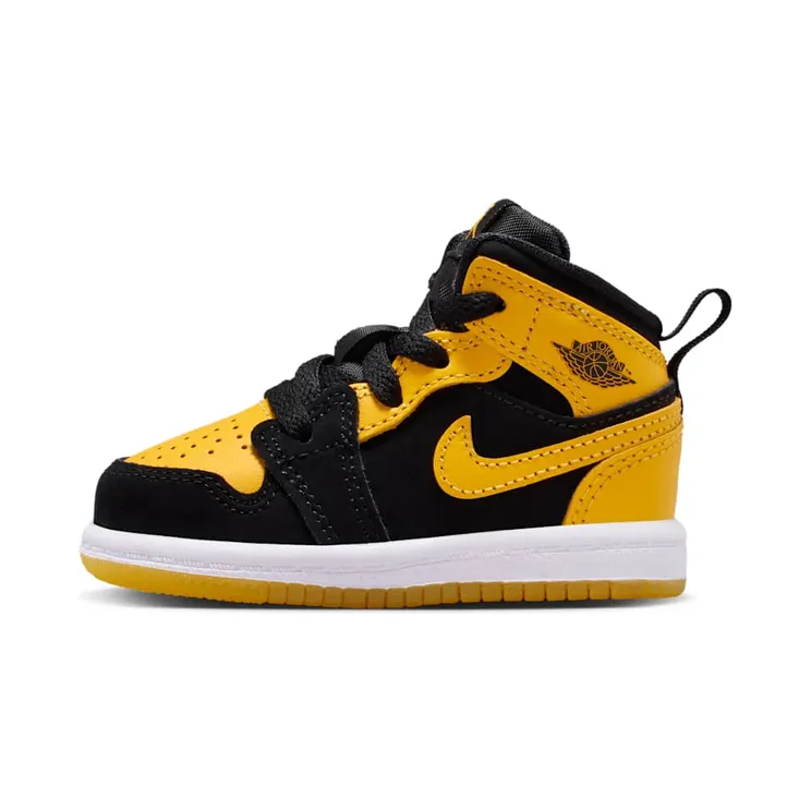 Jordan 1 Mid SE TD “Black/Varsity Maize-White” (HJ5939-071)