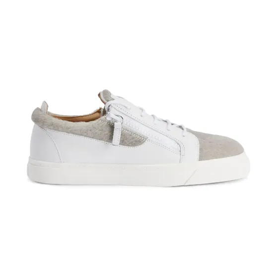Giuseppe Zanotti Frankie mit doppeltem Reißverschluss “Grey” (RU00129K35)