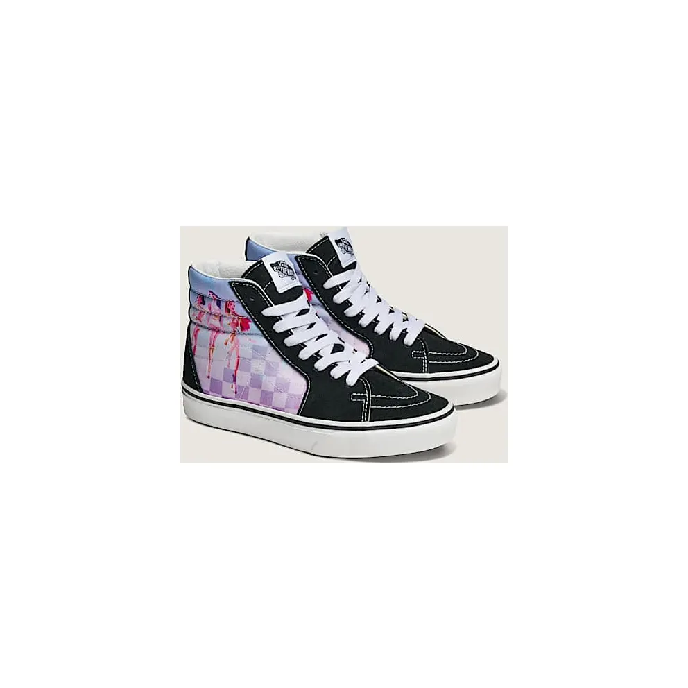 Vans Sk8-Hi KPop Demon Hunters Black Light Blue (VN000V68B5P)