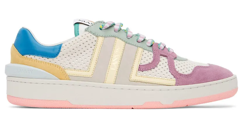 Lanvin Multicolor Clay Sneakers (FM-SKDK00-VEPE-P22)