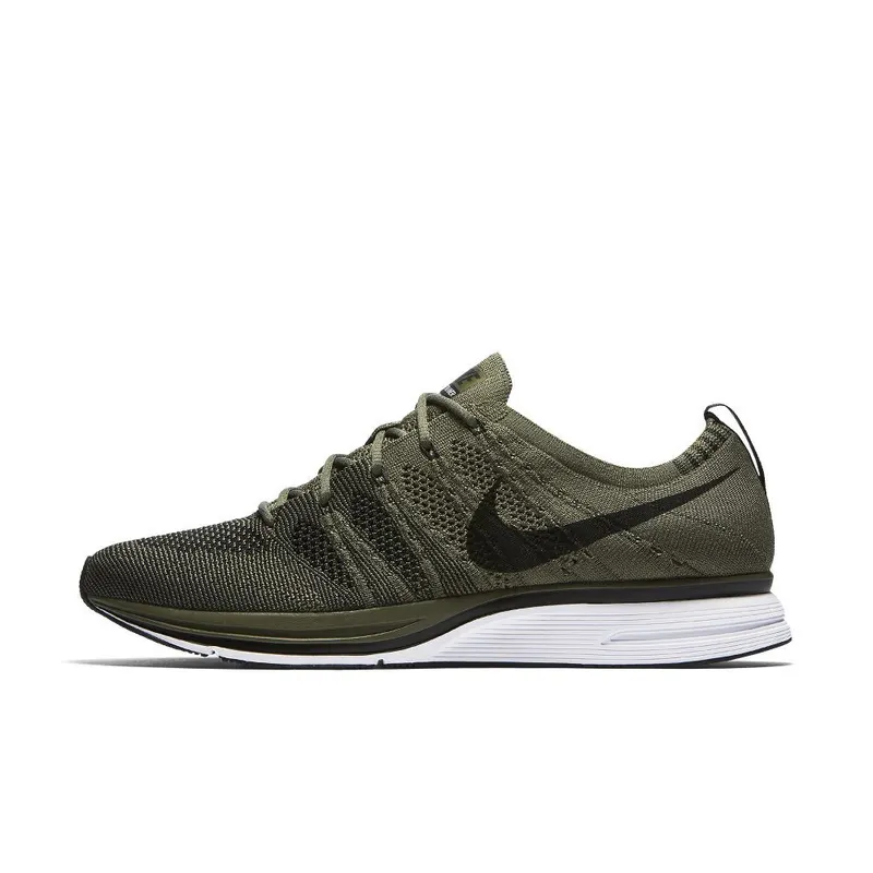 Nike Flyknit Trainer Medium Olive Medium Olive/Black-White (AH8396-200)