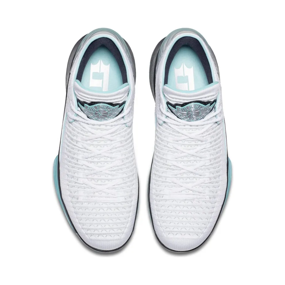 Jordan XXXII Low Guo Ailun PE White/Black-Metallic Silver-Multi-Color (AH3347-101)