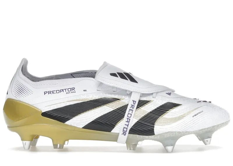 adidas Predator Elite Fold-Over Tongue SG Cloud White Core Black Gold Metallic (JR4529)
