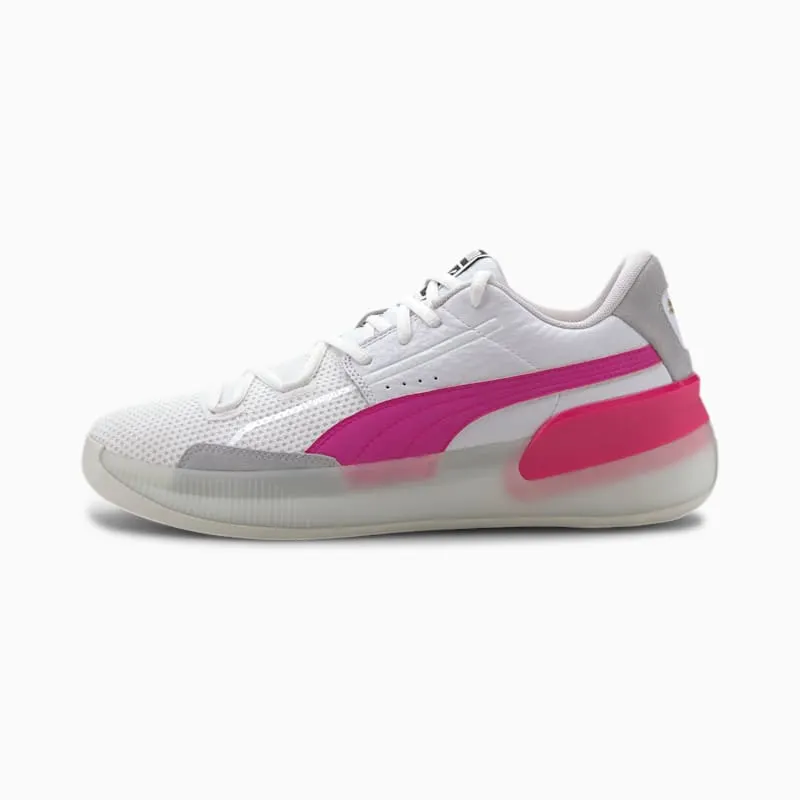 Puma Clyde Hardwood White Pink Puma White/Pink Glo (193663-03)