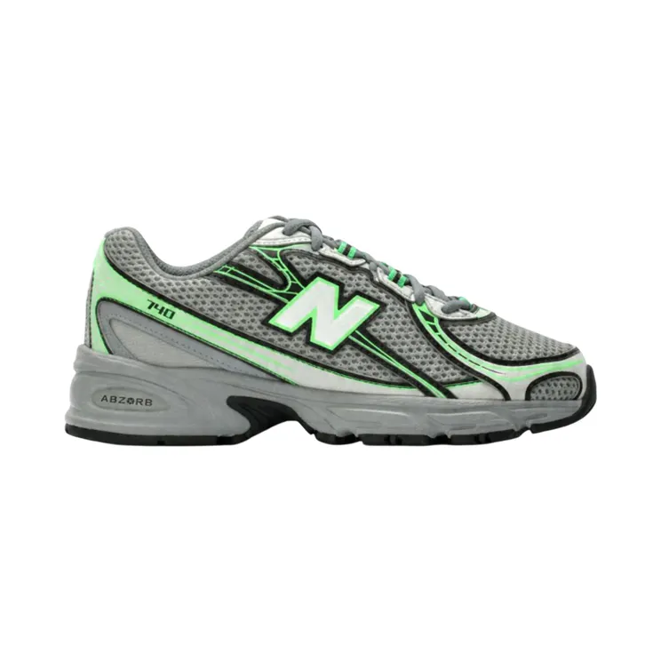 New Balance 740 Slate Grey Green (GS), 36 (GR740ZGL)