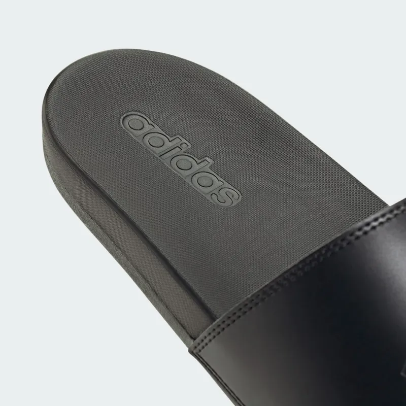 adidas Adilette Comfort Slides Core Black Silver Pebble (JP7083)