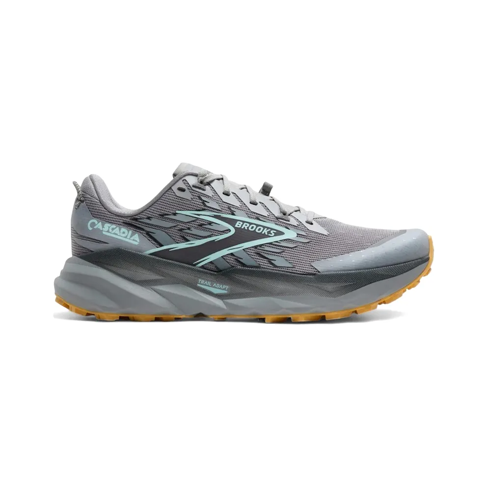 Brooks Cascadia 19 Alloy Ebony Orange (110457-1D-098)