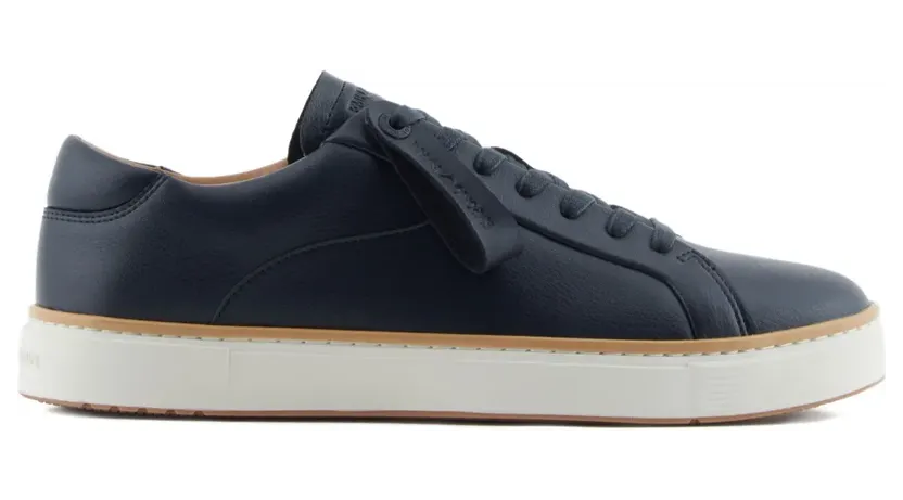 Emporio Armani Sneakers mit Schnürung – Blau (EM003081AF18228)