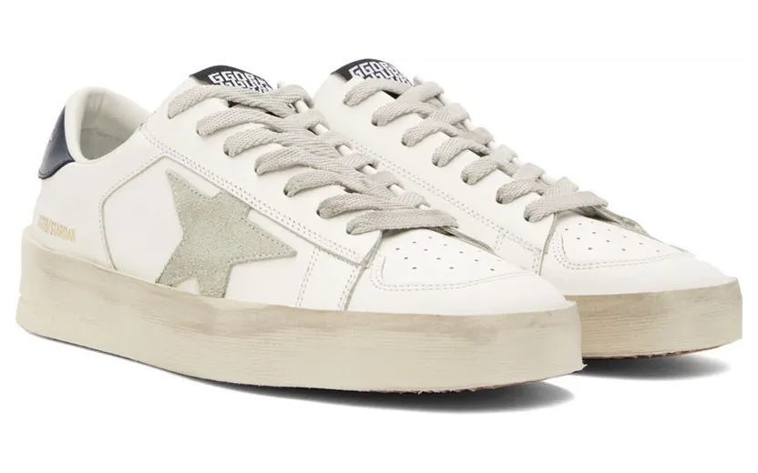 Golden Goose Stardan White Black (W) (GMF00128.F000567.10220) (4)