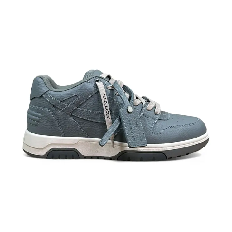 OFF-WHITE Out Of Office OOO Low Tops Blue White (OMIA189F22LEA0080707)