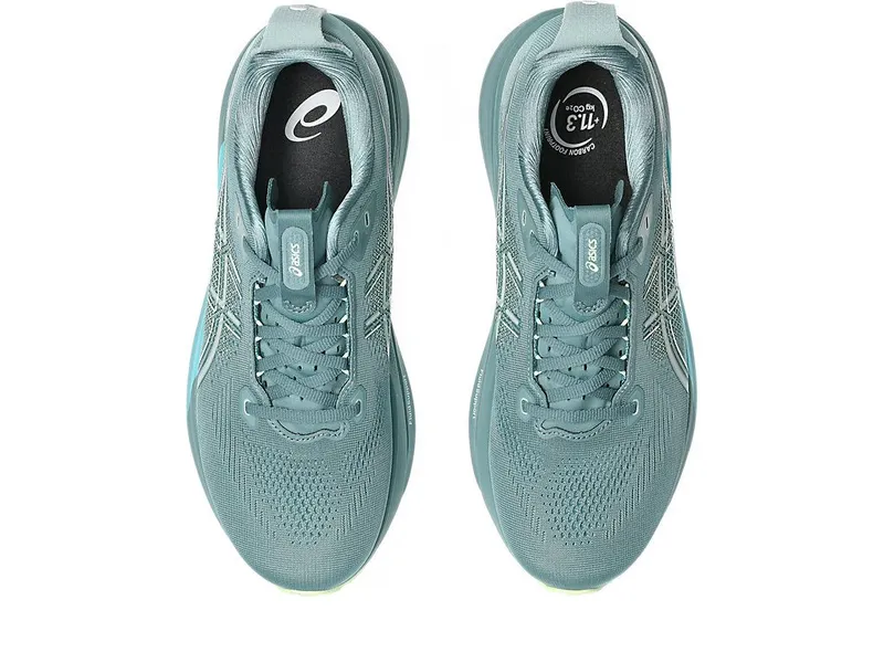 ASICS GEL-KAYANO 33 “Foggy Teal / Illuminate Yellow” (1011C167-403)
