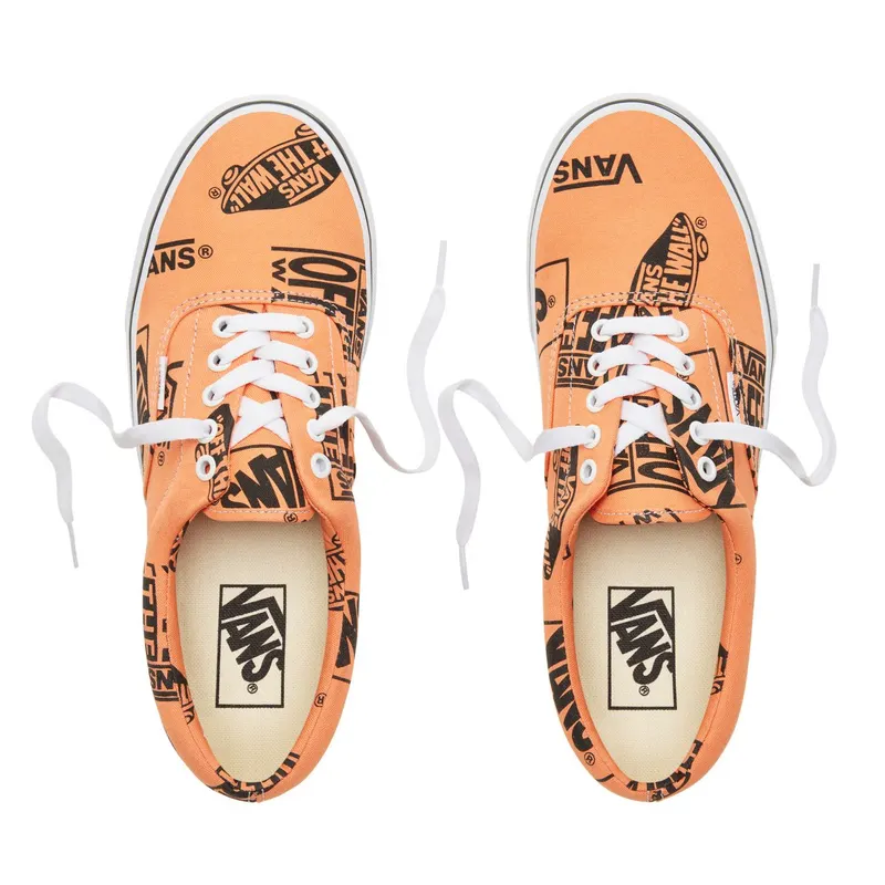 Vans Era Logo Mix Tangerine Tangerine/Black (VN0A38FRU8K)