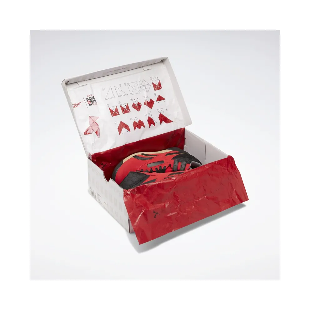 Reebok La Casa De Papel F/S Hi Shoes Vector Red / Core Black / Utility Beige (GX9442)