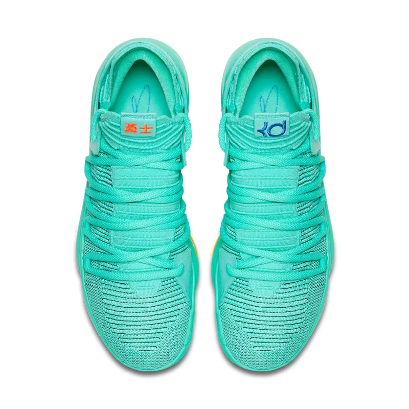 Nike KD 10 Hyper Turquoise Hyper Turquoise/Racer Blue (897815-300)