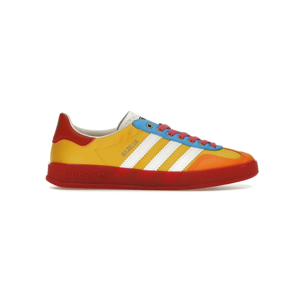 adidas x Gucci Gazelle Yellow White Red (HQ7083)