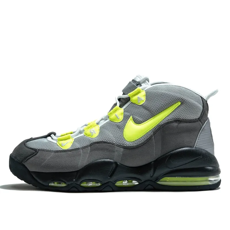 Nike Air Max Uptempo 95 QS “Black / Dust / Dark Pewter / Volt” (CK0891-001)