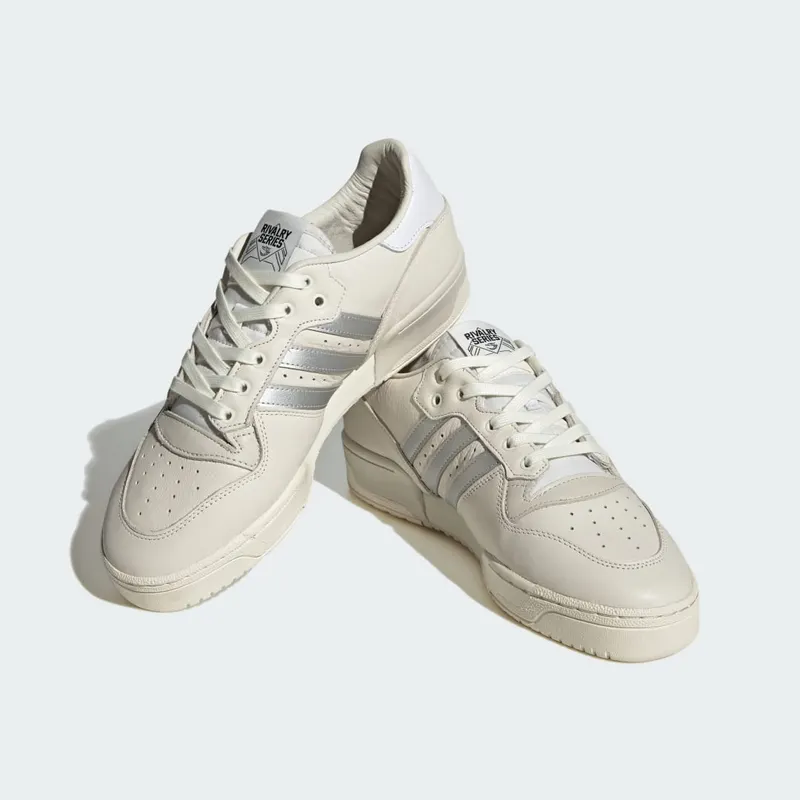 adidas Rivalry Low Consortium Chalk White / Silver Metallic / Grey One (IF0603)