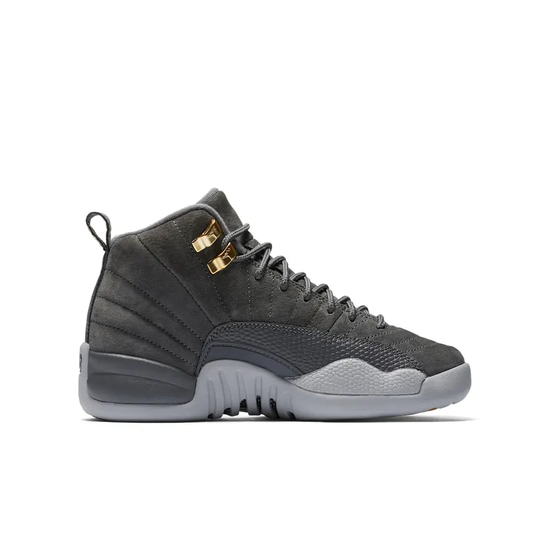 Jordan 12 Retro Dark Grey (GS) (153265-005)