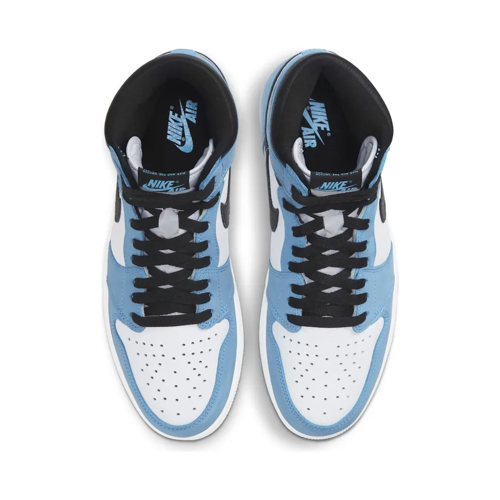 Jordan 1 Retro High White University Blue Black White/University Blue-Black (555088-134)