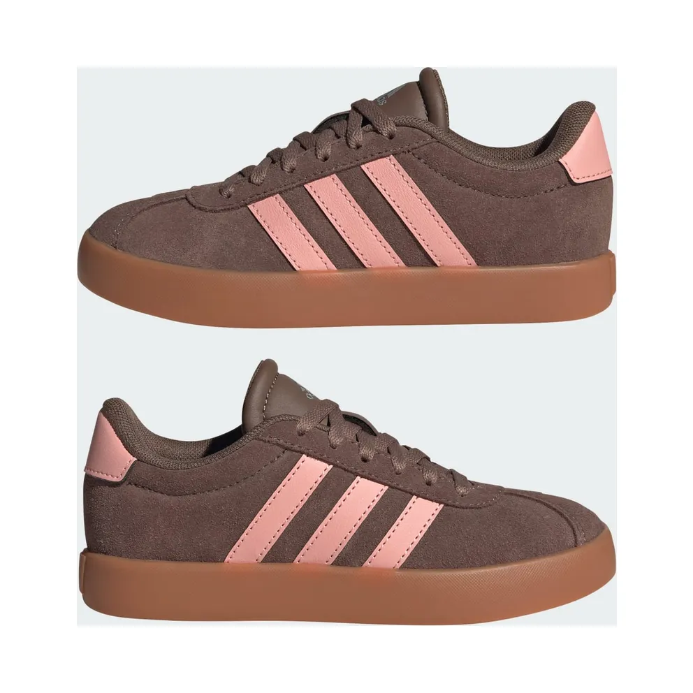 Adidas VL Court 3.0 Earth Strata / Semi Frozen Turbo / Amber Gum (KK4547)