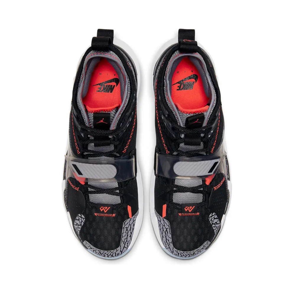 Jordan Why Not Zer0.3 Black Cement Black/Bright Crimson-Cement Grey-White (CD3003-006)