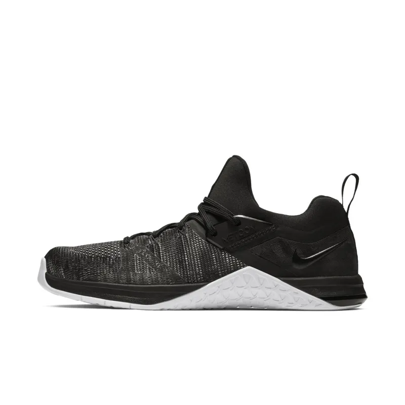 Nike Metcon Flyknit 3 Black Matte Silver Black/Black-White-Matte Silver (AQ8022-001)
