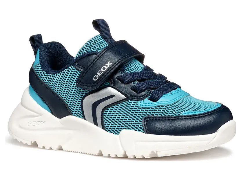 Geox sneaker Azuurblauw/Marineblauw (J55MQB01454-C4317)