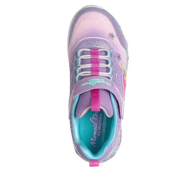 Skechers S-Lights: Mermaid Dreams Sneaker Lavendel