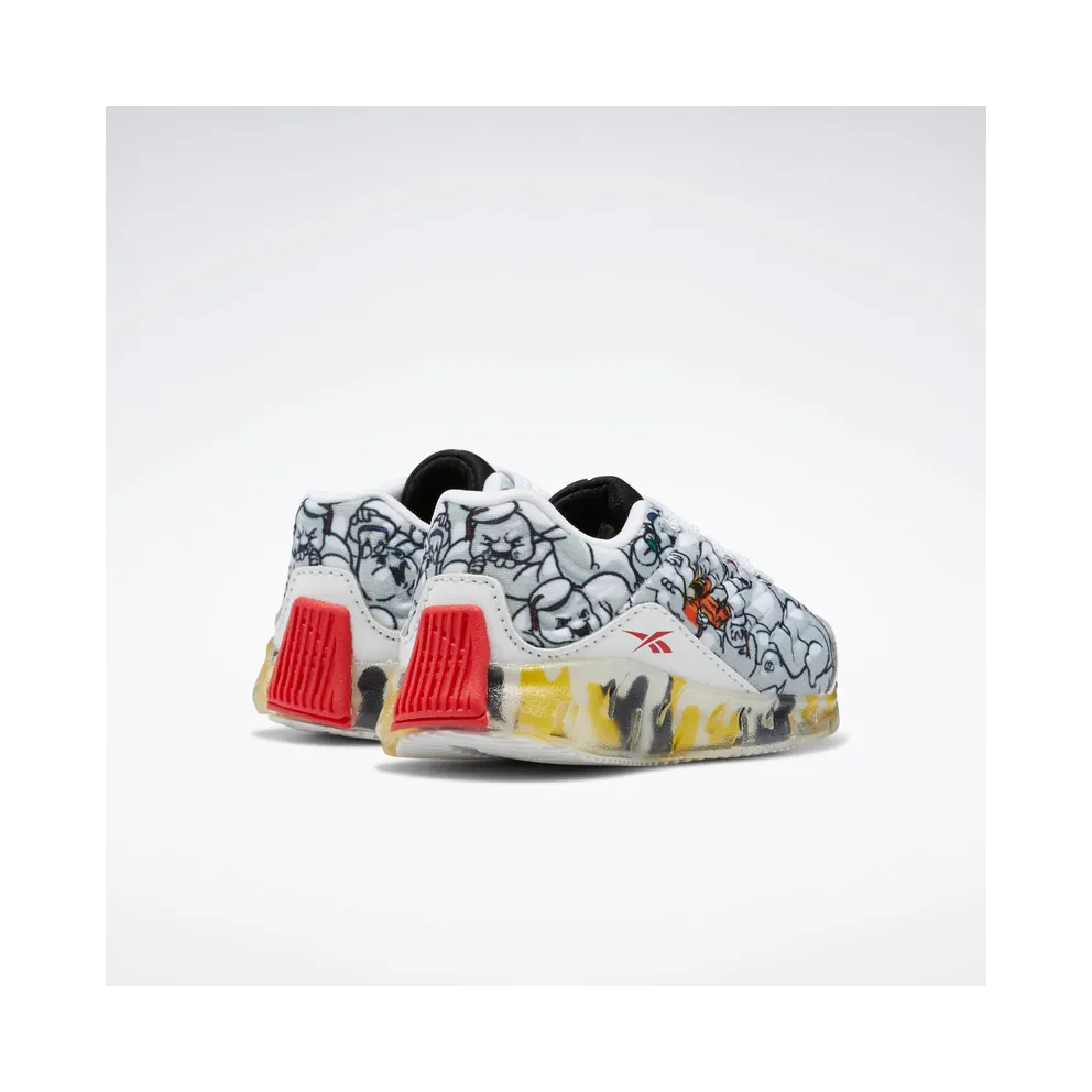 Reebok Ghostbusters Zig Kinetica Shoes White / Black / Vector Red (H03291)