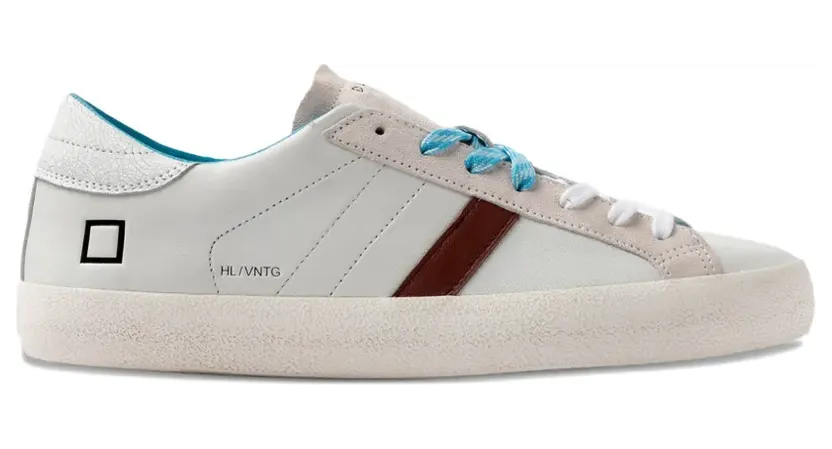 D.A.T.E. Hill Low Vintage sneakers – Wit (M441HLVCTT)