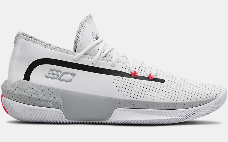 Under Armour Curry SC 3Zero 3 White Black Grey (3022048-100)