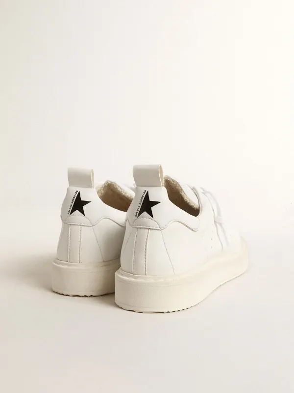 Golden Goose Men’S Bio-Based Starter With White Star And Heel Tab (GMF00127.F003949.10100) (4)