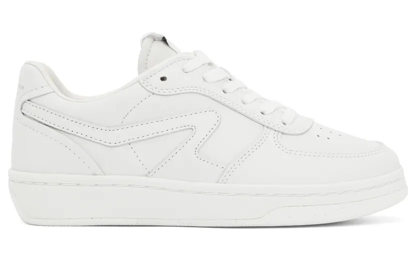 rag & bone White Retro Court Low-Top Sneakers (WFF22FF011QQ11)