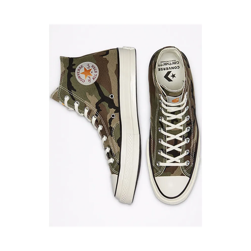 Converse Converse x Carhartt WIP Chuck 70 High Top Covert Green/dark Earth/egret “Camo” (169221C)