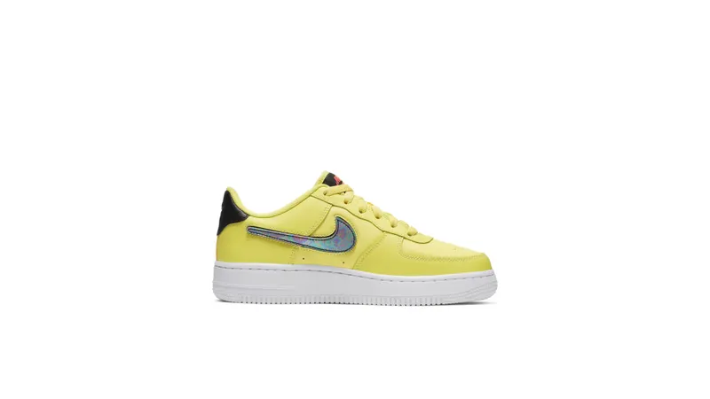 Nike AIr Force 1 LV8 3 Yellow Pulse (GS) Yellow Pulse/Black/White (AR7446-700)