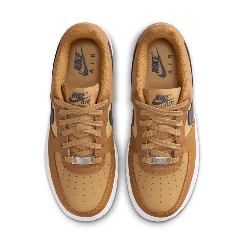 Nike Air Force 1 Low Wheat Club Gold White Anthracite (CT3839-700)
