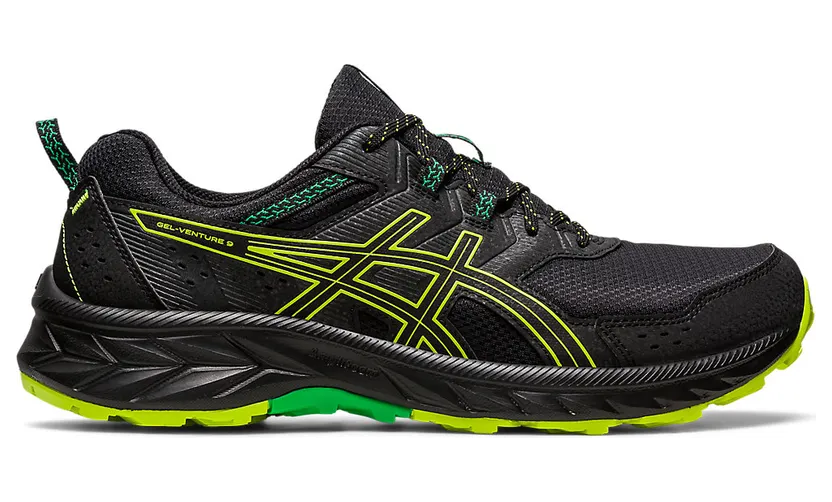 Asics Gel-venture 9 Black/Lime Zest (1011B486.003)