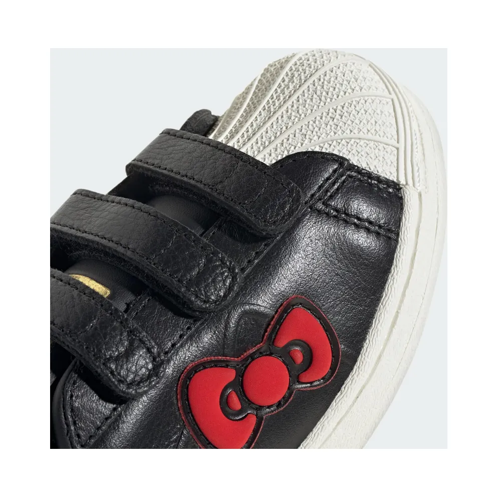 adidas Superstar Comfort Closure Hello Kitty Core Black Cloud White Red (IG6996)
