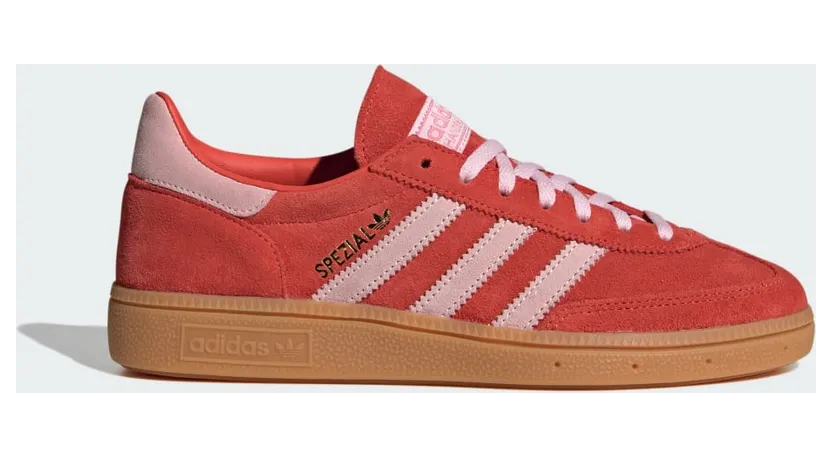 adidas Handball Spezial Schuh Bright Red / Clear Pink / Gum (IE5894)