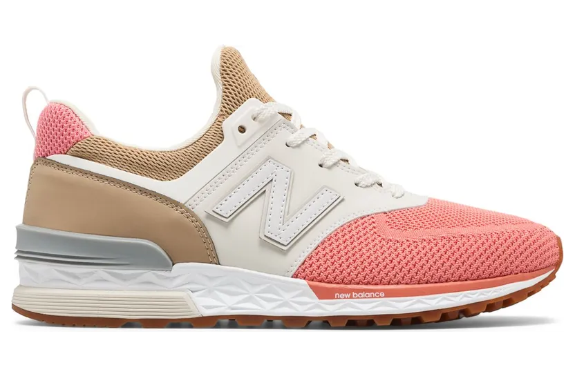 New Balance 574 “Peach/Tan/White” (MS574-EKF)