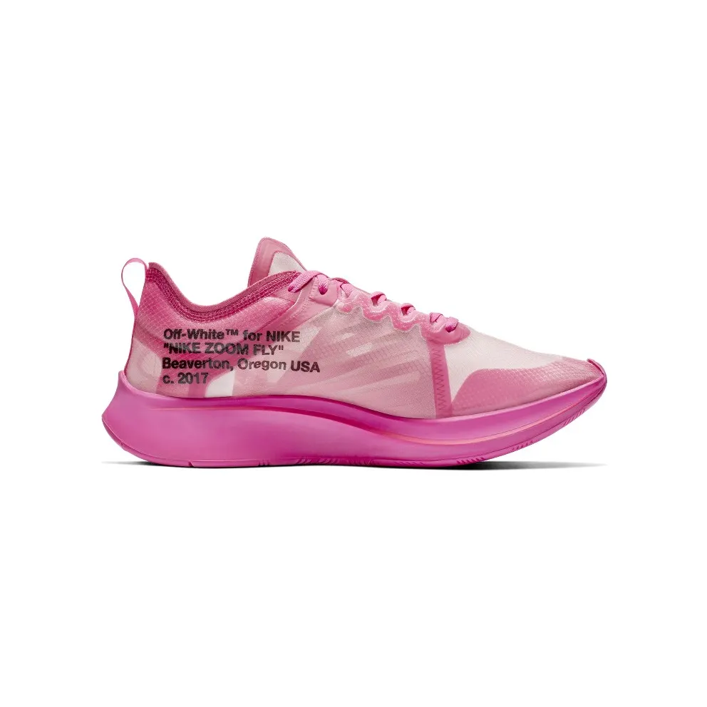 Nike x Off White Zoom Fly SP Racer Pink (2018) (AJ4588-600)