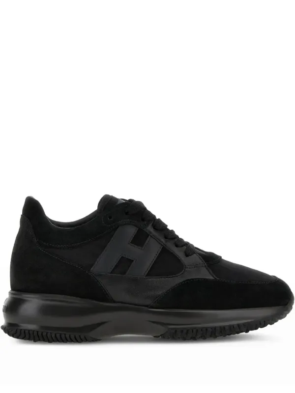 Hogan Sneakers mit Schnürung – Schwarz (HXW7130GC80UZA)