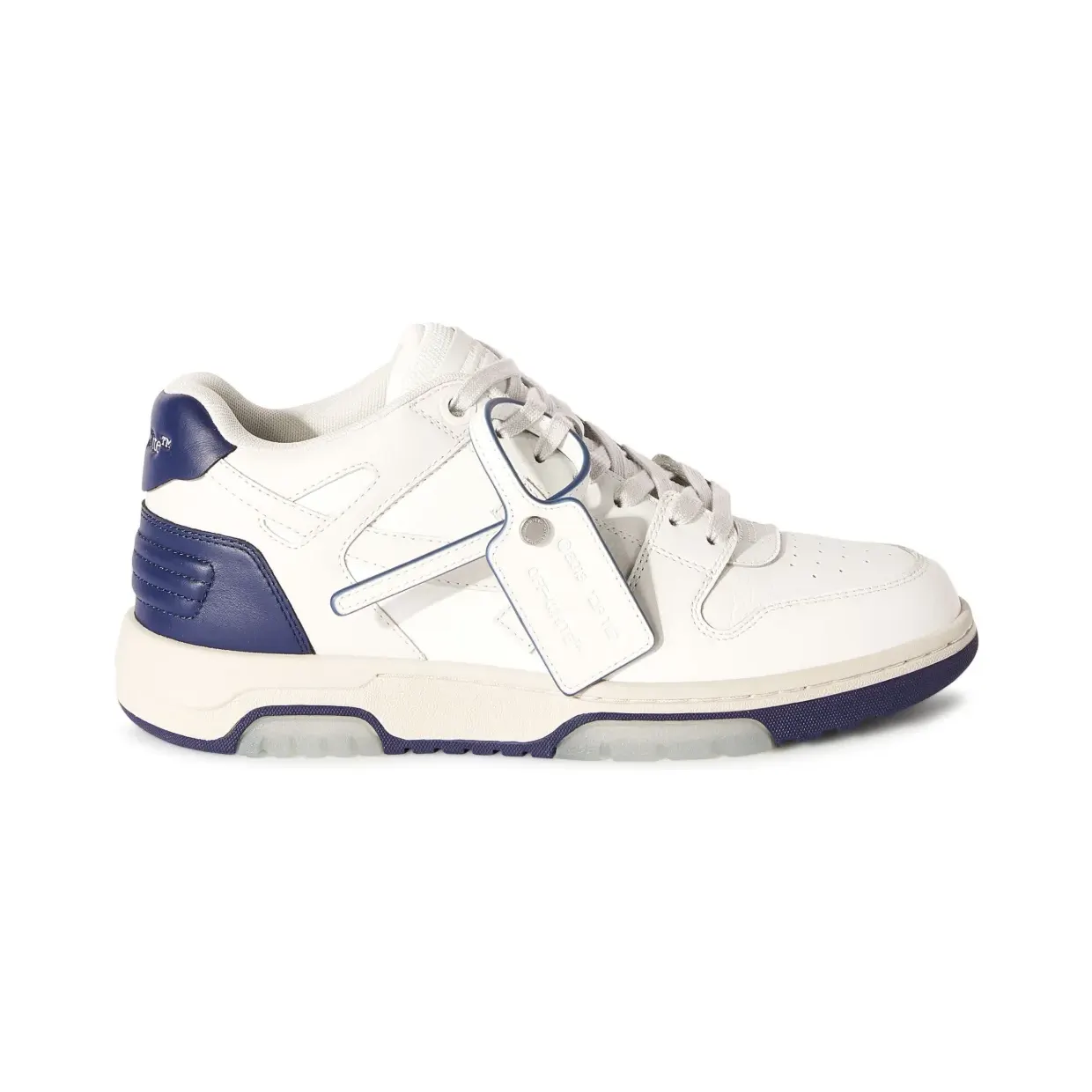 Off-White Out Of Office leren “White” (OMIA189F23LEA0050546)