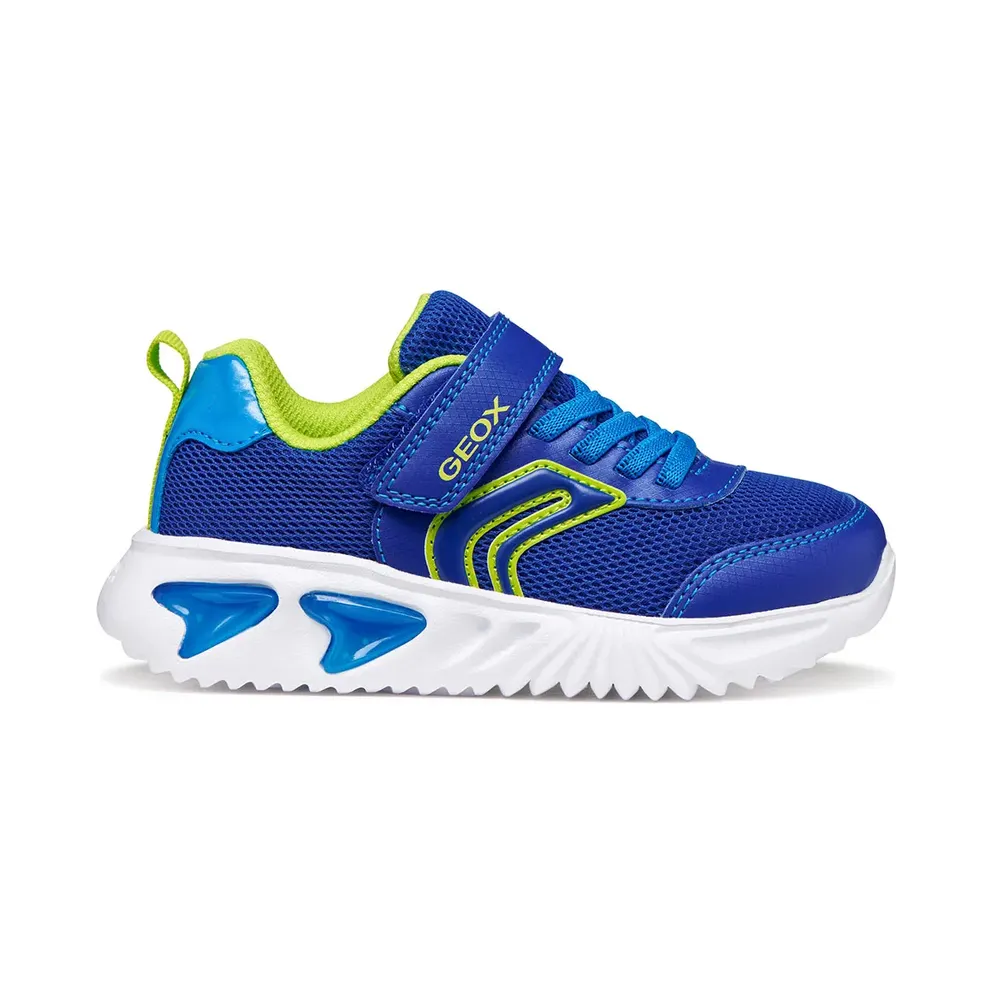 GEOX sneaker Blue / Azuur / Neongroen (J45DZC014CE-C4344)